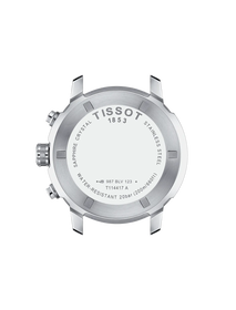 Back view of the watch case Tissot PRC 200 43mm
