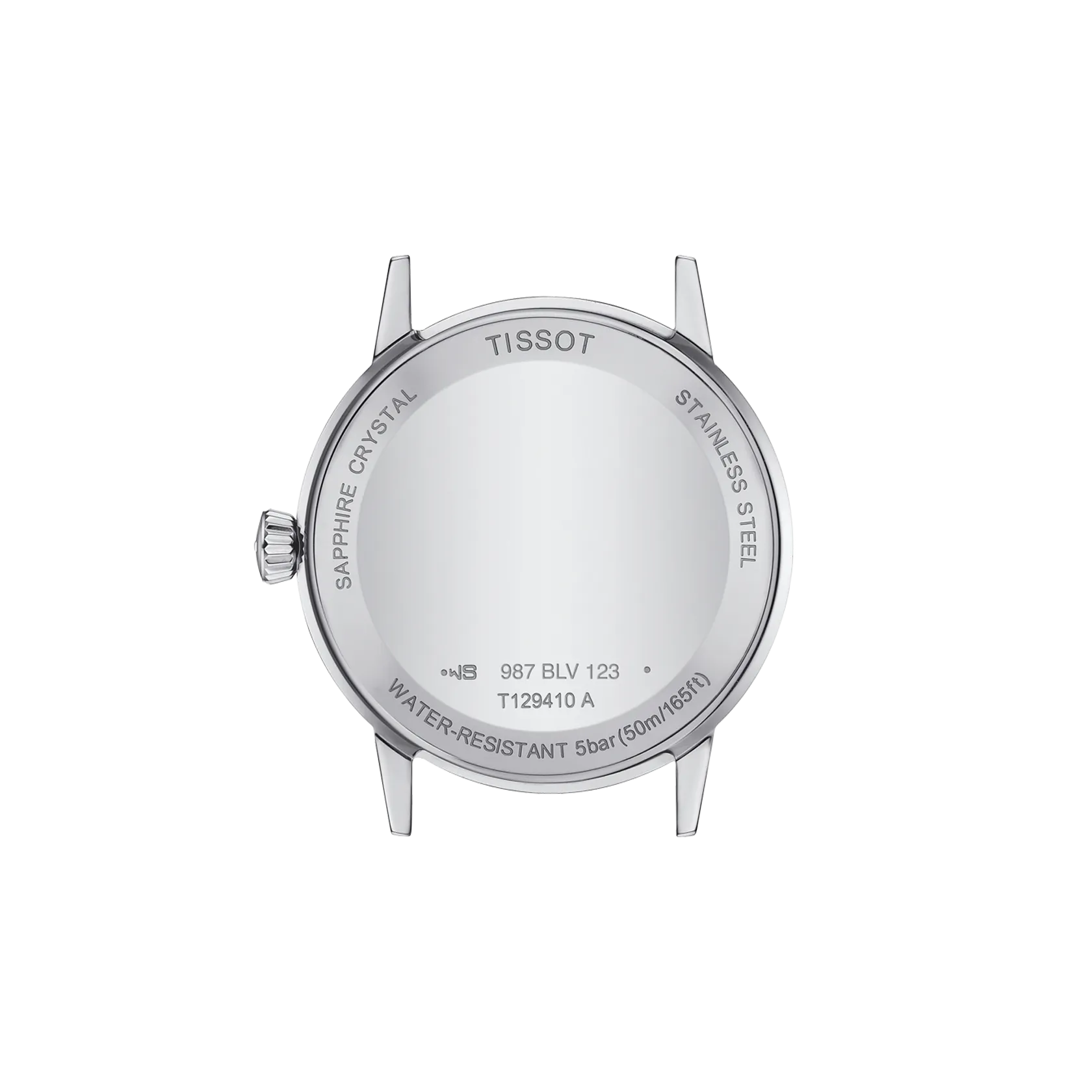 시계 케이스 뒷면 보기 티쏘 클래식 드림