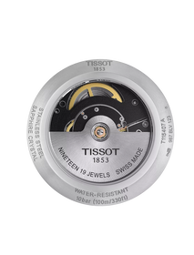 Back view of the watch case Tissot T-Race Swissmatic