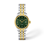 Front view of the watch Tissot Le Locle 29mm with shadow