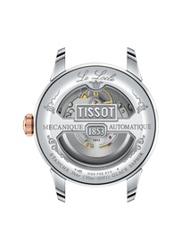 Back view of the watch case Tissot Le Locle 39.3mm