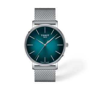 Front view of the watch 天梭Everytime系列40mm with shadow