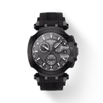 Front view of the watch Tissot T-Race Chronograph with shadow