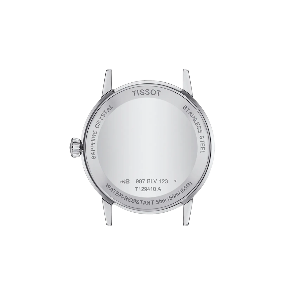 Back view of the watch case Tissot Classic Dream 42mm