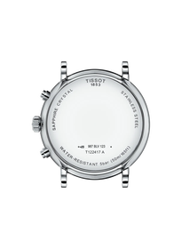 Back view of the watch case Tissot Carson Premium 41mm