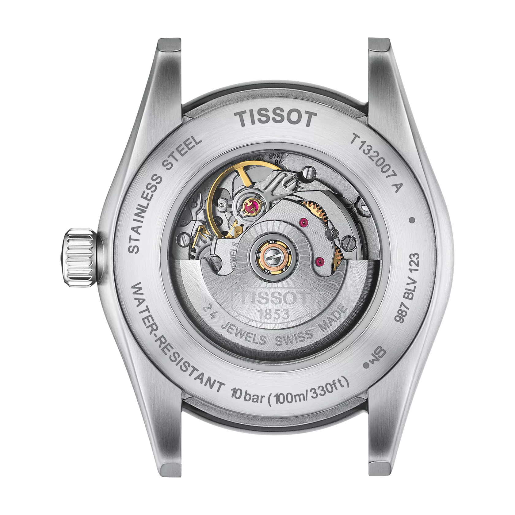 Back view of the watch case Tissot T-My Lady 29.3mm