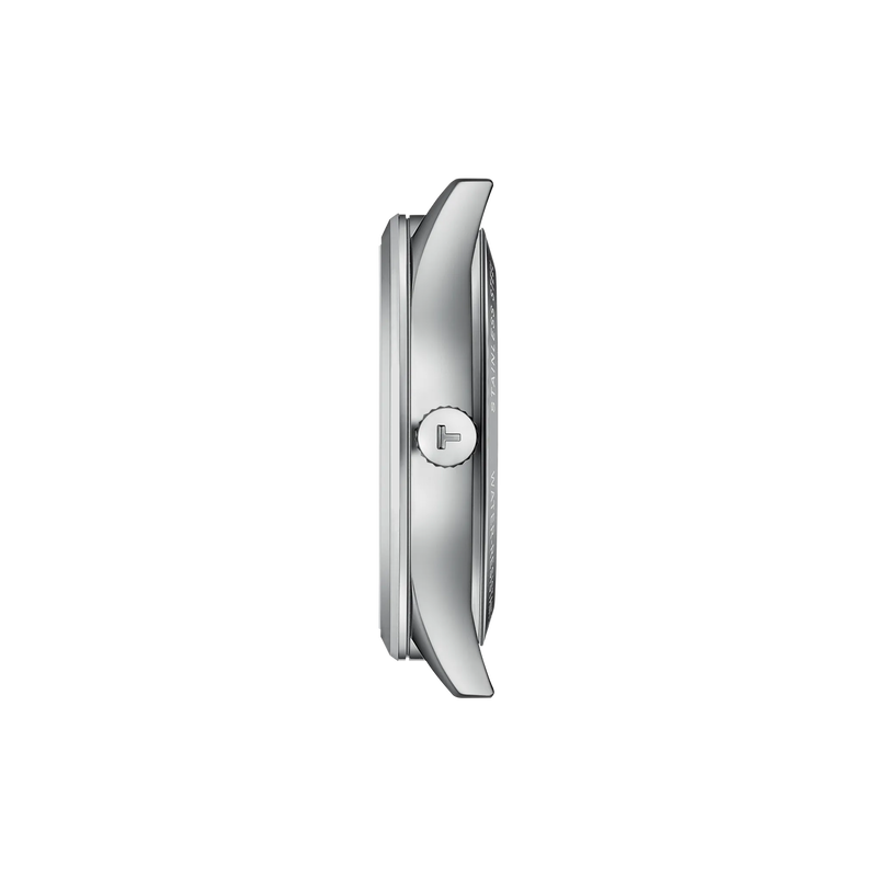 Profile view of the watch case Tissot Classic Dream 40mm