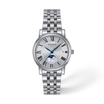 Vooraanzicht van het horloge Tissot Carson Premium 32mm met schaduw