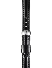 Zoom on Tissot Official Black Leather Strap Lugs 12 mm