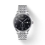 Front view of the watch Tissot Le Locle Automatique Petite Seconde with shadow