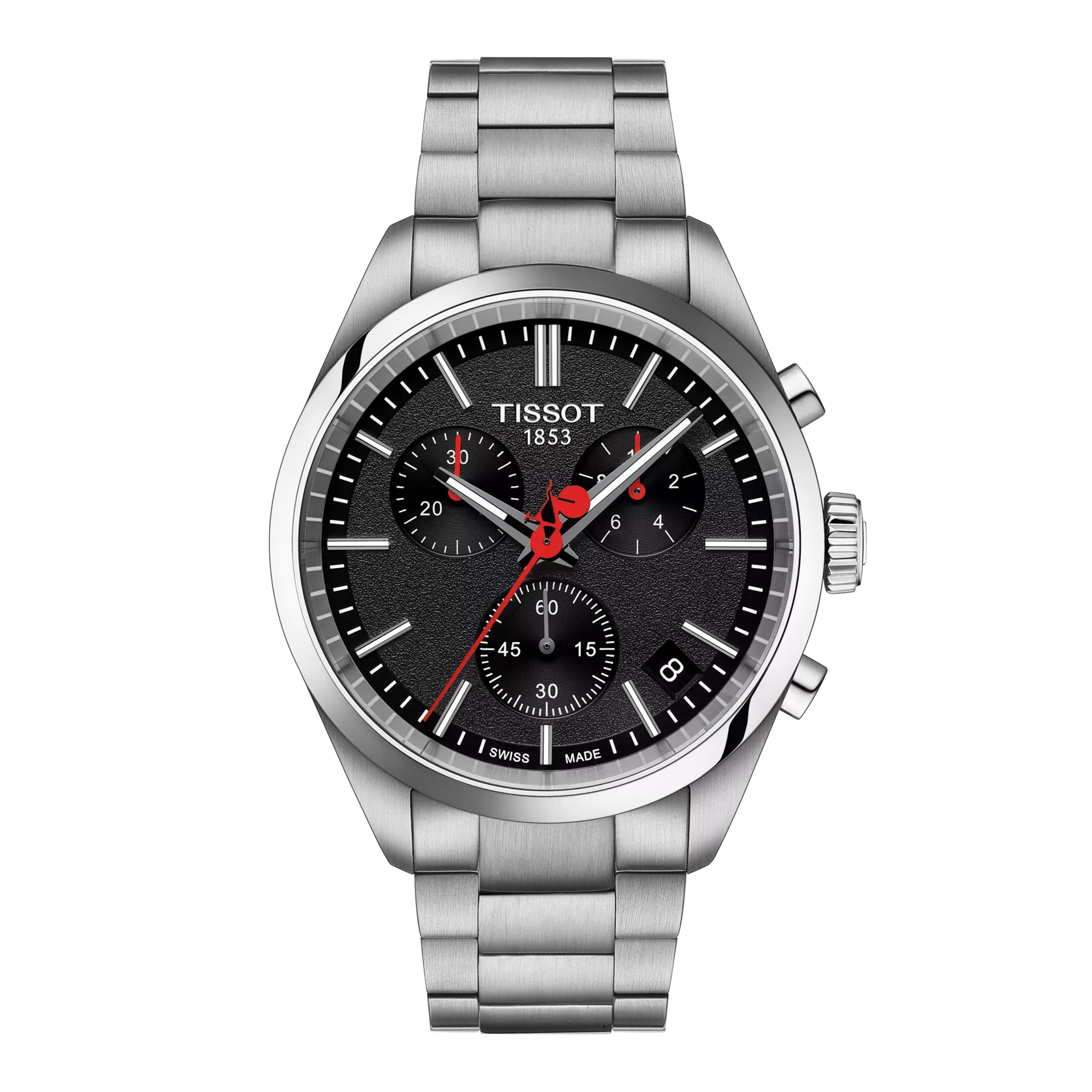 시계 전면 보기 티쏘 PR 100 뷰엘타