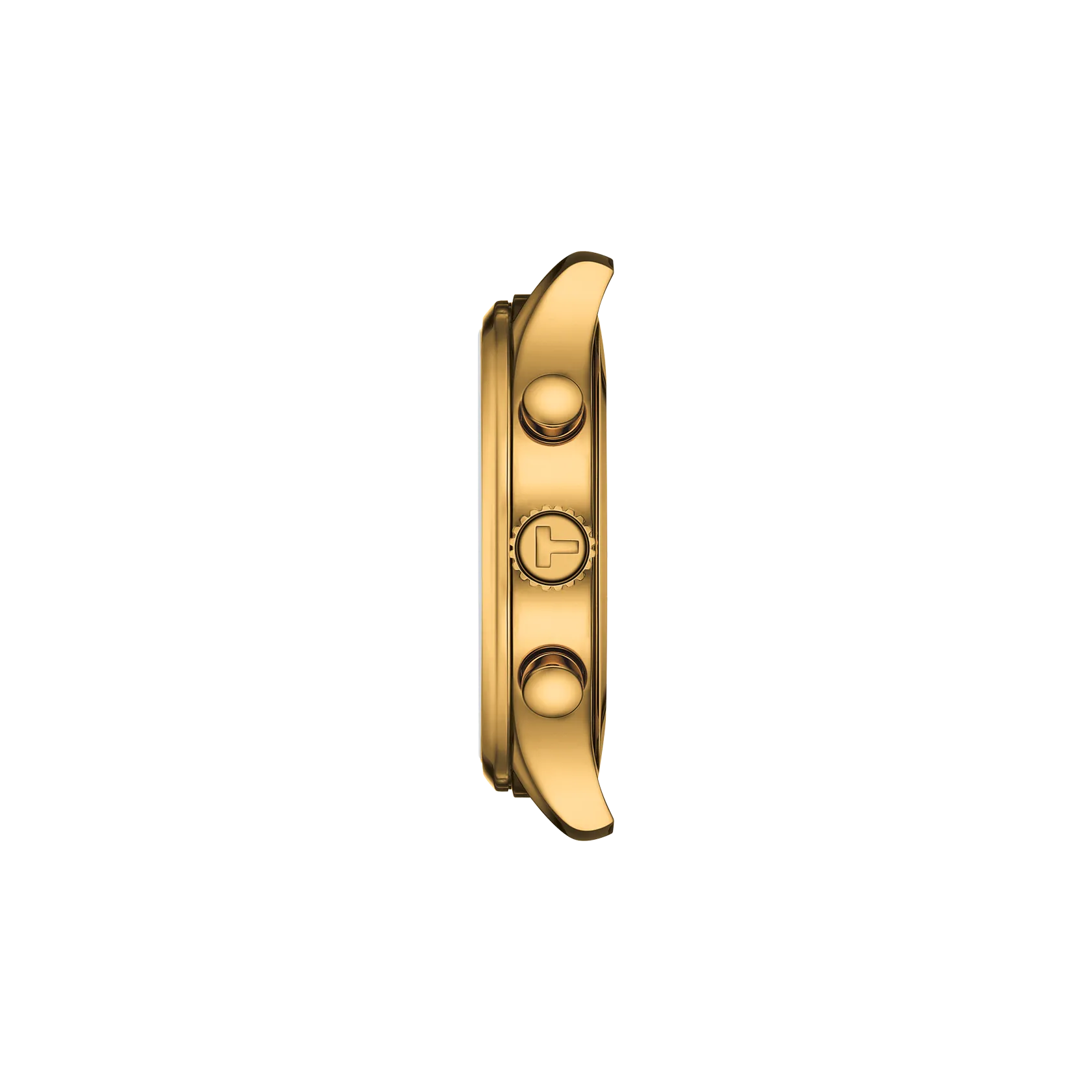 Profile view of the watch case Tissot Chrono XL Classic