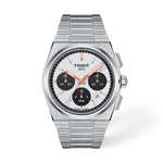 Front view of the watch Tissot PRX 42mm with shadow