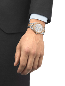 Simulation de la montre Tissot Ballade Powermatic 80 Silicium sur un poignet