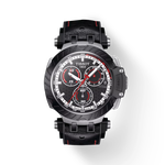 그림자가 있는 티쏘 티-레이스 모토GP 크로노그래프 한정판 시계의 전면 보기