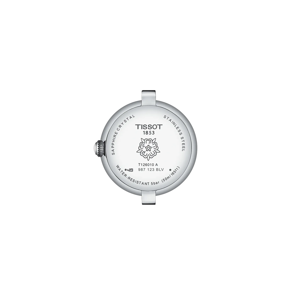 Back view of the watch case Tissot Bellissima 26mm