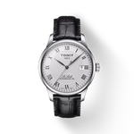 Front view of the watch Tissot Le Locle 39.3mm with shadow