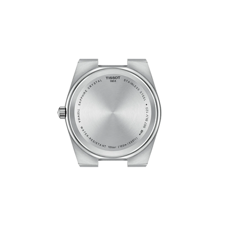Back view of the watch case Tissot PRX 40mm