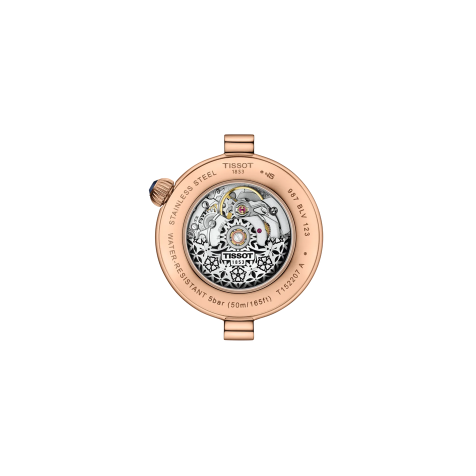Rückansicht des Gehäuses der Uhr Tissot Désir 28mm