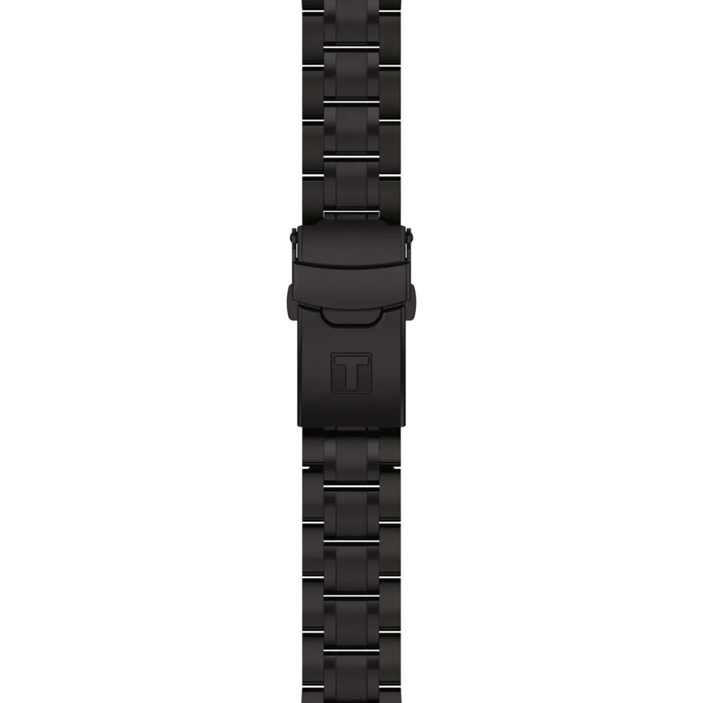 Zoom auf das Armband der Uhr Tissot Seastar 1000 38mm