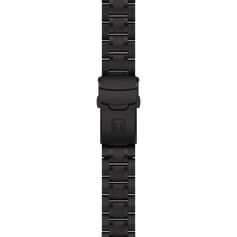 Zoom auf das Armband der Uhr Tissot Seastar 1000 38mm