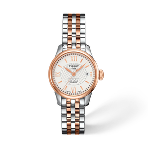 Front view of the watch Tissot Le Locle 25.3mm with shadow