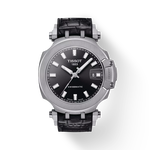 Front view of the watch Tissot T-Race Swissmatic with shadow