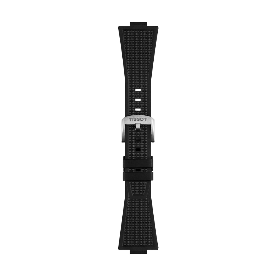 Tissot official black PRX 40mm rubber strap