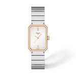 Front view of the watch Tissot SRV 30mm with shadow