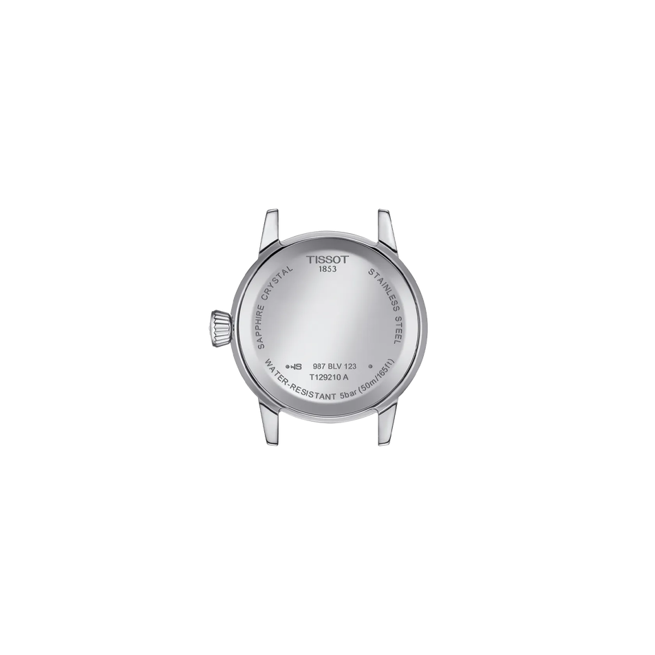 Back view of the watch case Tissot Classic Dream 28mm