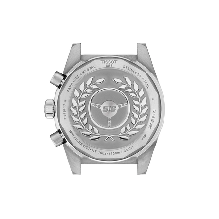 Back view of the watch case Tissot PR516 40mm