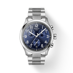 Front view of the watch Tissot Chrono L 42mm with shadow
