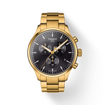 Front view of the watch Tissot Chrono XL Classic with shadow