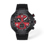 Front view of the watch 天梭競速系列MotoGP 2026 45mm with shadow