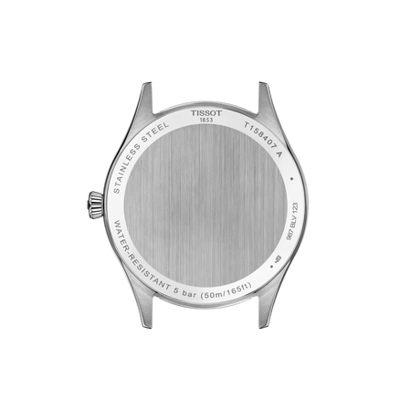 Back view of the watch case Tissot Classic Dream 40mm