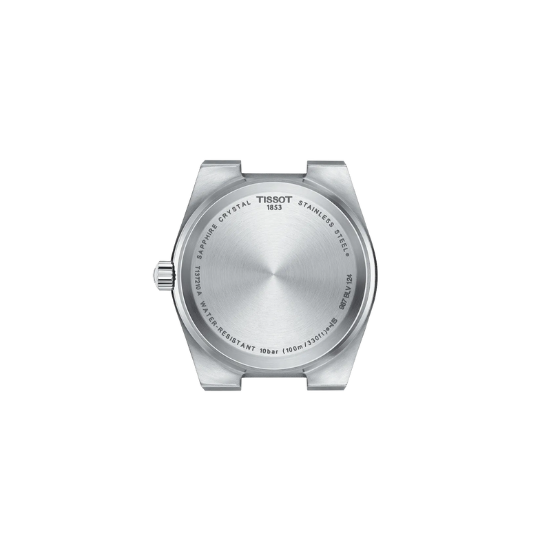 Back view of the watch case 天梭PRX系列35mm