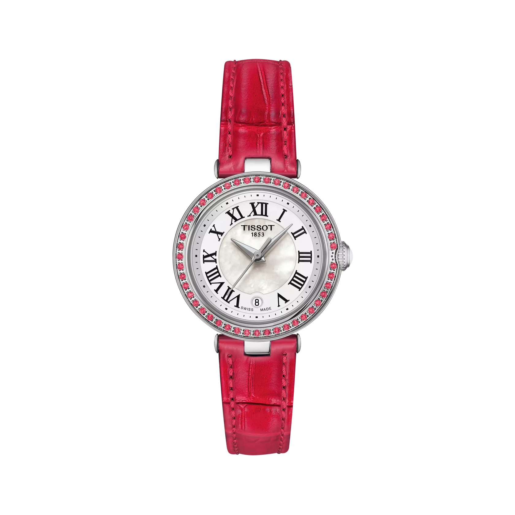 Front view of the watch Tissot Bellissima Small Lady