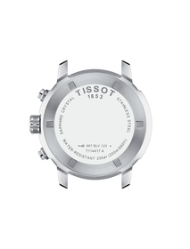 Back view of the watch case Tissot PRC 200 43mm