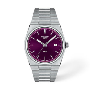 TISSOT PRX 40mm の正面図・影あり