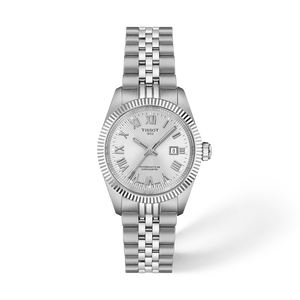 Front view of the watch Tissot Ballade 30mm with shadow