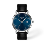 Vista frontal del reloj Tissot Classic Dream 40mm con sombra