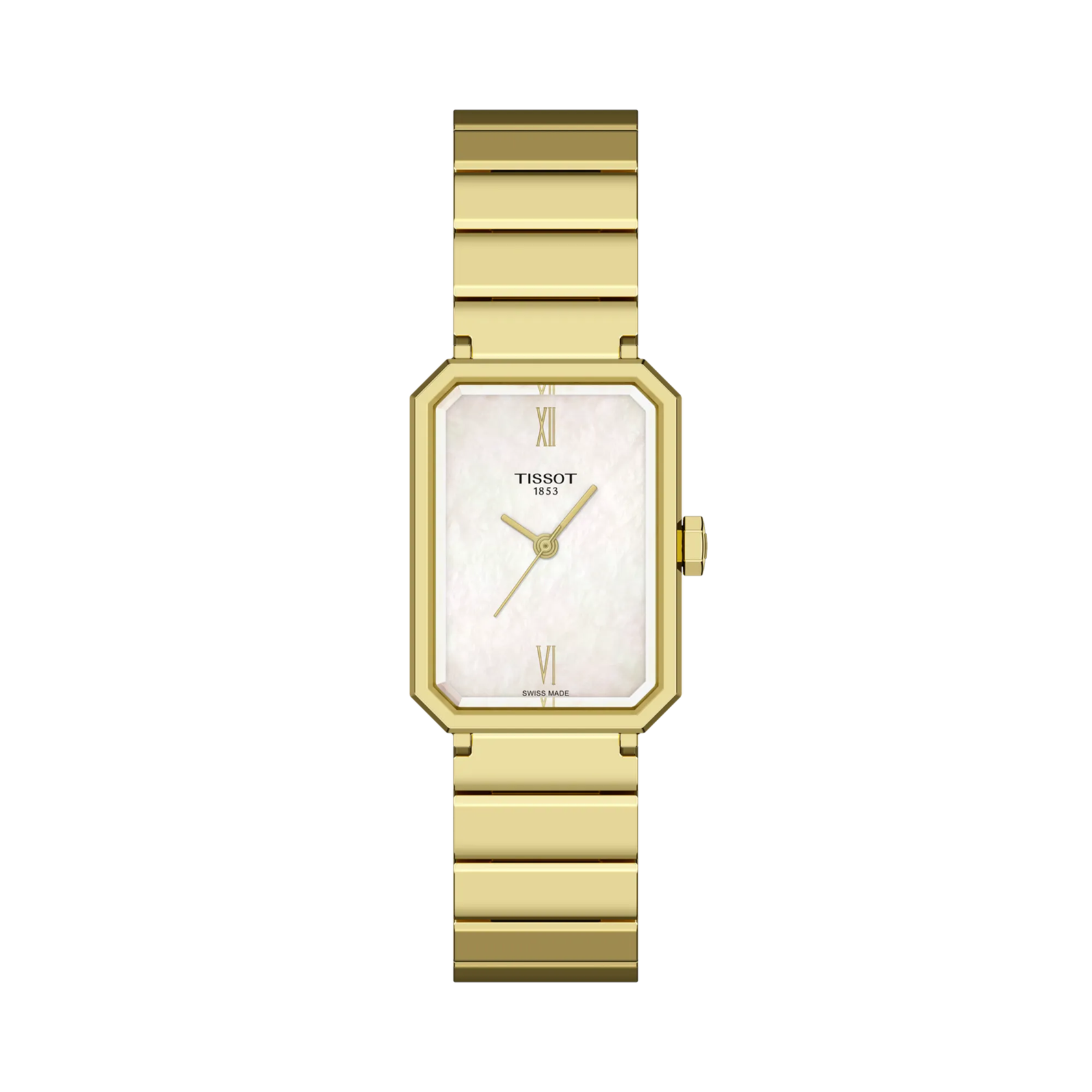 Front view of the watch Tissot SRV 30mm