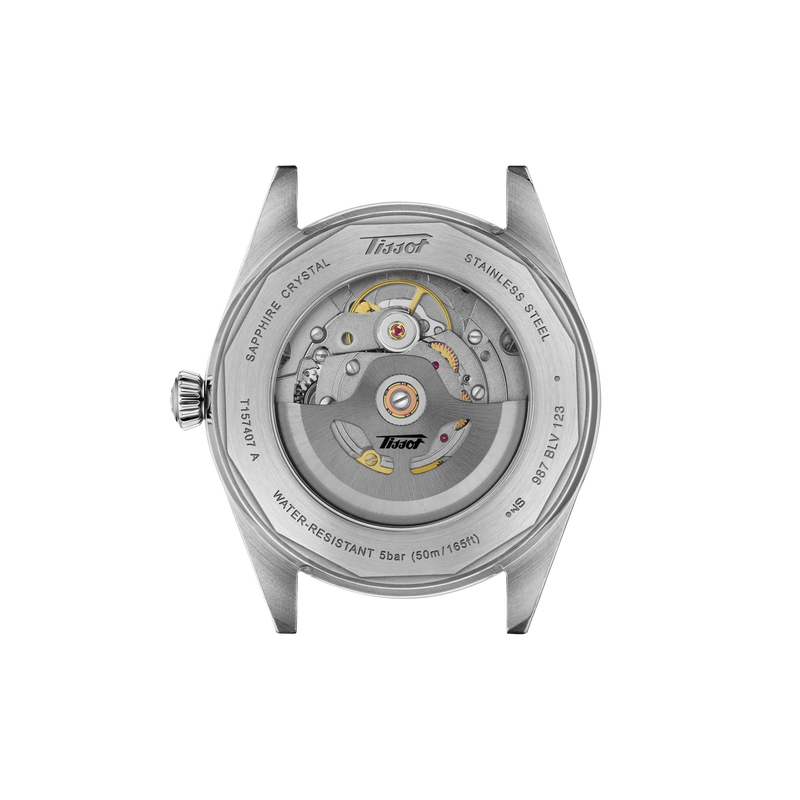 ウォッチケースのバックサイドTISSOT ヴィソデート 39mm