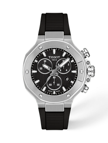 vista frontale dellorologio {0} con ombra