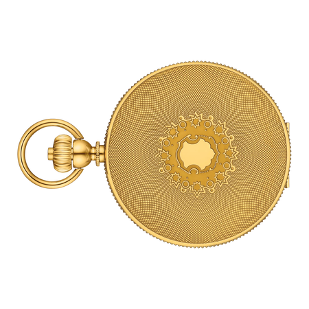 Back view of the watch case Tissot Savonnette 48.5mm