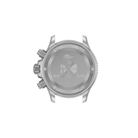 Back view of the watch case Tissot Seastar 1000 38mm