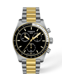 Front view of the watch Tissot PR516 40mm with shadow
