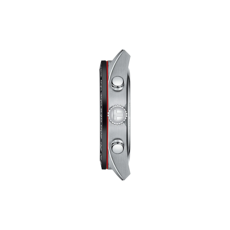 Profile view of the watch case Tissot PRS 516 45mm