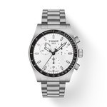 Front view of the watch Tissot PR516 40mm with shadow