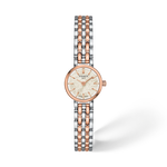 Front view of the watch Tissot Lovely Round 19.5mm with shadow